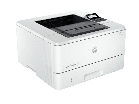 HP LaserJet Pro 4001dw Laser Printer, Black And White Mobile Print Up to 80,000