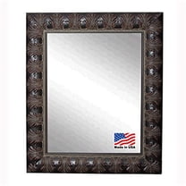 Rayne Ava Collection Classic Feathered Wall Mirror - (27.5 x 33.5)