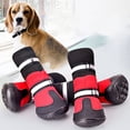 thumbnail image 2 of Zapatos Para Perros De Cintura Alta Golden Retriever Samos Husky, Impermeables, Antideslizantes, Para Invierno, Pies Para Perros, Botas Grandes De Algodón Para Perros, Zapatos Para Mascotas 4 Uds. Speravity PT001541-02, 2 of 6