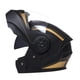 thumbnail image 5 of Casco de motocicleta Zulema con visera negro dorado L claro, 5 of 8