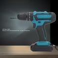 thumbnail image 4 of Cordless Power Drill, Large Torsion Cordless Drill Driver AC100-240V LED Light Forward Reverse Rotation with 2 Batteries for Industrial US Plug,EU Plug, 4 of 7