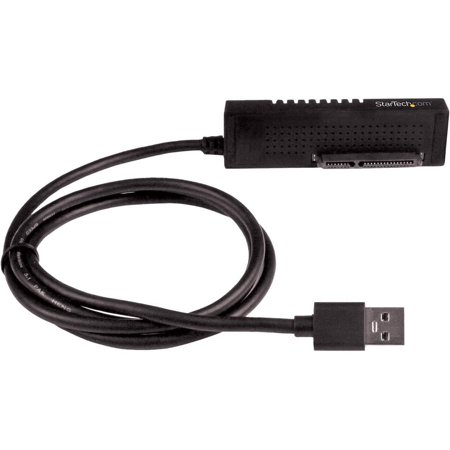 UPC: 0065030863797 | StarTech USB312SAT3 USB to SATA Adapter Cable – 2.5in and 3.5in Drives – USB 3.1 – 10Gbps – External Hard Drive Cable – Hard Drive Adapter Cable