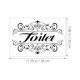 thumbnail image 2 of Adhesive Toilet Sticker Bathroom Door Signs for Bathroom 2Pcs Decals, 2 of 5