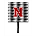thumbnail image 1 of Carolines Treasures CJ1021-NSH4 Monogram - Initial N Houndstooth Leash Holder Or Key Hook, 1 of 1