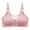 Hot Pink, variant on Bigersell Women T-Shirt Bra Mesh V-Neck Cami Bra Breathable Comfort Padded Wireless Bra without Underwire Everyday Sports Bras Underwear Seamless Wire-Free Soft Bra S32-3232
