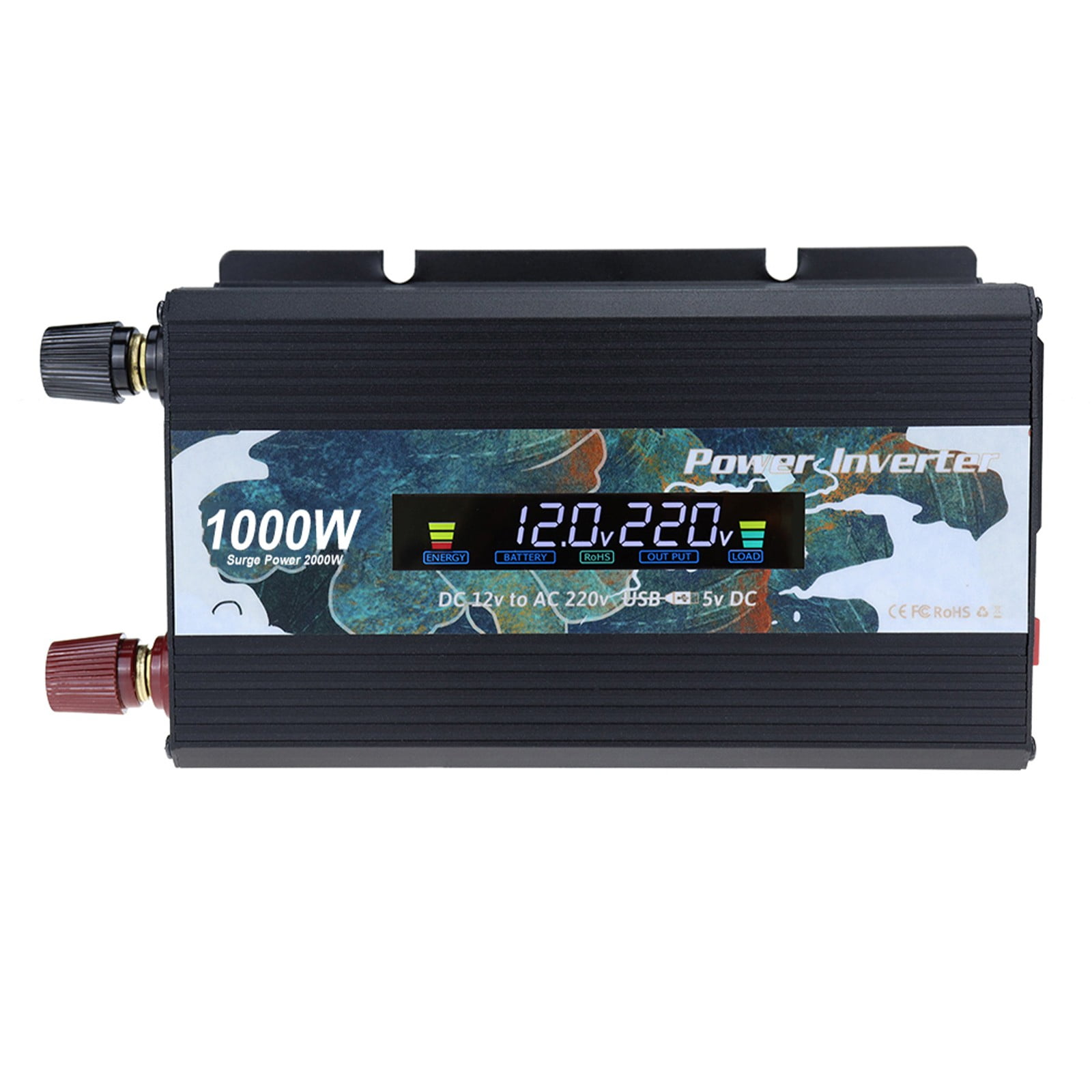 600W Inverter 12V To 110V, DC To AC Car Power Inverter For Vehicles - View #3