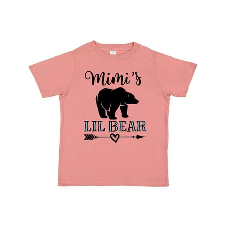 

Inktastic Mimi Lil Bear Grandson Gift Gift Toddler Boy Girl T-Shirt