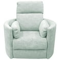 thumbnail image 7 of Bowery Hill Polyester Power Swivel Glider Recliner in Windstream Green, 7 of 7