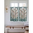 thumbnail image 2 of Butterflies Flower Living Room Curtains 2 Panel, Spring Vintage Animal Floral Plant Cafe Window Treatment, Farmhouse Bedroom Bathroom Kitchen Curtains Drapes 104"x45", 2 of 6