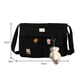thumbnail image 4 of Bolso Cruzado para Mujer Insignias Lona Japonesa Mensajero (colgante Oso Negro), 4 of 9