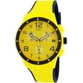 thumbnail image 1 of Swatch Men's Chrono Plastic SUSJ401 Yellow Silicone Quartz Dress Watch, 1 of 3