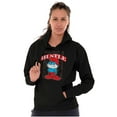 thumbnail image 4 of Papa Smurf Cartoon Hustle Attitude Hoodie Sweatshirt Women Men Brisco Brands S, 4 of 6