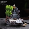 thumbnail image 4 of E Incense Burner Mountains River Waterfall Fragrance Fireplace Backflow Smoke Censer Holder Decoration for Home, 4 of 9