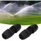 thumbnail image 1 of 10 Uds conector de agua recto equipo de riego de jardín accesorio de riego por goteo para tubería de PE de 16mm, 1 of 2