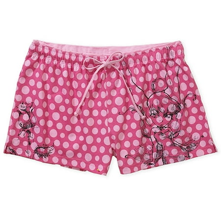 Juniors Tinker Bell Pajama Shorts
