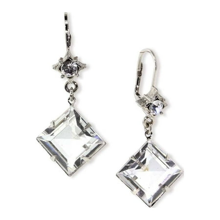 1928 Jewelry Crystal Austrian Drop Earrings