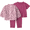 Purple Cheetah, variant on Carter's Child of Mine Baby Girl Outfit Set 3-Piece, Sizes 0/3-24 Months