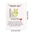 thumbnail image 3 of Paper Pocket Card, Desktop Decorative Message With Greeting Card, for Keepsake Gifting, Green, 3 of 6