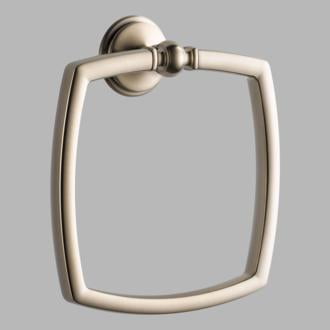 - Brizo 694685-PN Charlotte Towel Ring In Brilliance Polished Nickel