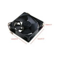 thumbnail image 2 of PWM 4P Cooling Fan W12E12BS11B5-07 6000 Rpm 12V 1.65A Server Cooling Fan 12cm 120x120x38mm for Miner, 2 of 7
