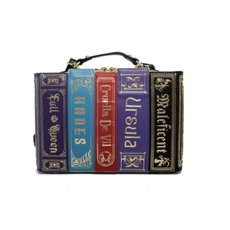 Loungefly x Disney Stitch Shops Villains Books Crossbody Bag Brand New