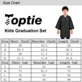 thumbnail image 5 of Toptie Unisex Kindergarten Kids Graduation Set Gown Cap Tassel 2023, Black, 5 of 5