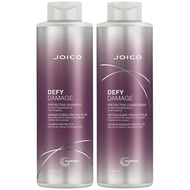 Joico Defy Damage Protective Shampoo and Conditioner Set for Bond Strenghtening and Color Longevity 1L / 33.8 oz Each
