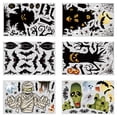 thumbnail image 1 of Halloween Wall Decals Pumpkin Spider Ghost Window Stickers Removeble Sticker for Halloween Party, 1 of 5