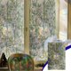 thumbnail image 1 of Lámina para ventanas con diseño de vidrieras de hojas – Cubierta decorativa electrostática para ventanas con efecto arcoíris, control de calor extraíble para el hogar, baño y oficina., 1 of 6