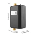 thumbnail image 2 of Fdit 110V 3000W Mini Electric Tankless Instant Hot Water Heater Bathroom Kitchen Washing US Plug,Water Heater, 2 of 9