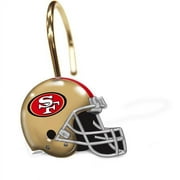 San Francisco 49ers Decorative Bath Collection - 12pc Shower Hooks
