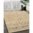 thumbnail image 2 of Ahgly Company Indoor Rectangle Contemporary Light Copper Gold Abstract Area Rugs, 5' x 8', 2 of 6