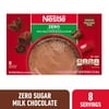 Nestle Hot Cocoa Zero Rich Milk Chocolate Flavored Mix Powder, 2.25 oz, 8 Count Box