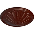 thumbnail image 3 of Ekena Millwork 25 1/2"OD x 5 1/2"P Brontes Ceiling Medallion (Fits Canopies up to 3 5/8"), Hand-Painted Brushed Mahogany, 3 of 6