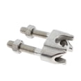 thumbnail image 1 of Stainless Steel Bolt Saddle Clamp Cable Clip for Wire Rope 22mm, 1 of 9