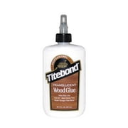 Titebond 6123 Polyvinyl Acetate Emulsion Translucent Wood Glue, 8 oz, Bottle, White, Liquid