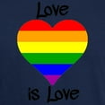 thumbnail image 3 of CafePress - Love Is Love Men's Value T Shirt - Men's Classic Graphic Cotton T-Shirt, 3 of 4