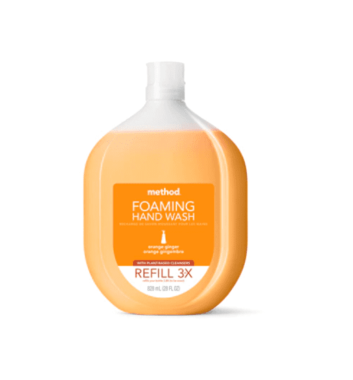 Method Foaming Hand Wash Refill Orange Ginger 28 floz