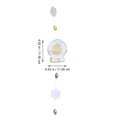 thumbnail image 2 of 4pcs Christmas Hanging Snowflakes Decorations Paper Snowflakes Bell Hanging Garland, 2 of 8