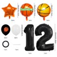 thumbnail image 3 of Globos ISTOVO Set de 11 Piezas Baloncesto para 12º Cumpleaños, 3 of 7