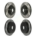 thumbnail image 1 of DS-One Front Rear Coated Drilled Slotted Disc Brake Rotors Kit for Car Subaru BRZ Toyota 86 GR86 KD-100472, 1 of 11