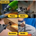thumbnail image 5 of Drilax 25 Pcs 1/8 inch Rotary Mandrel for Tool Accessories for Disc Stem Connection, 5 of 8