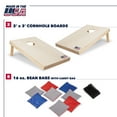 EastPoint Sports 2' x 3' Cornhole Boards Natural Wood Bean Bag Toss