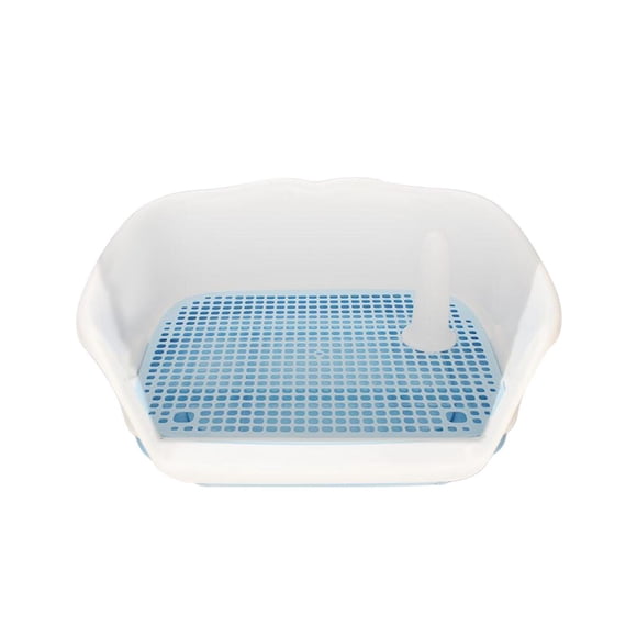 Billuyoard Orinal extraíble para perros Mantén los suelos limpios con protección de pared gris Suministros para perros Blanco azul METRO