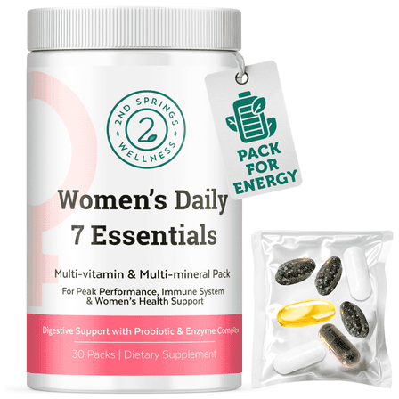 Women's Daily 7 Essentials Vitamin Pack