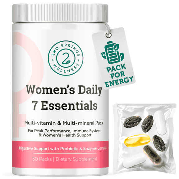 Women's Daily 7 Essentials Vitamin Pack