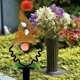 thumbnail image 3 of Diseño caprichoso Gnomo de metal Estaca para jardín Estaca para exteriores de larga duración Estacas para jardín de otoño Estacas para jardín, 3 of 5