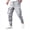 Gray, variant on Men's Pants Big and Tall 54x30 Solid Color Sweatpants Casual Sports Pants for Daily Wear
