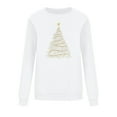 thumbnail image 6 of Sweatshirts for Womens Christmas Fashion Xmas Tree Printed Shirts Christmas Clothing Loose Plus Size Blouses Tops Winter Long Sleeve Crewneck Sweaters Pullover, 6 of 6