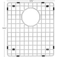 thumbnail image 3 of Karran Usa GR-6017 12-3/4" L X 14-1/2" W Stainless Steel Basin Rack - Stainless Steel, 3 of 3